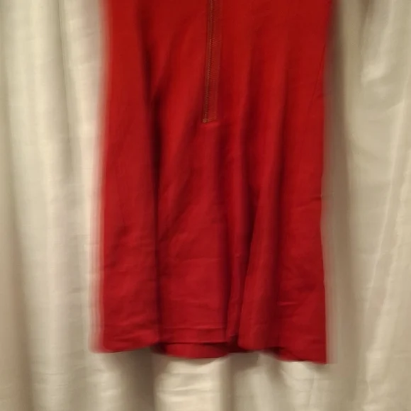 Banana Republic Vibrant Red Short Sleeve Dress 4P 🩵🩵🩵🩵 - Picture 9 of 11